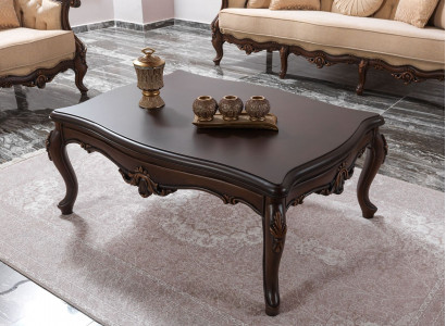 Coffee table living room table side table console brown wood table